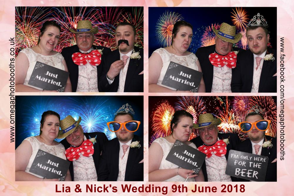 Lia & Nick's Wedding | View more photos from the event at gallery.omegaphotobooths.co.uk/u/Omega-Photobooths/Lia-Nicks-Wedding